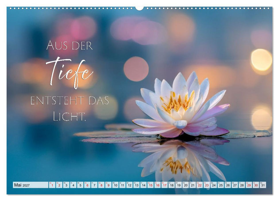 Meditation und Harmonie - Klang der Ruhe (CALVENDO Wandkalender 2027)