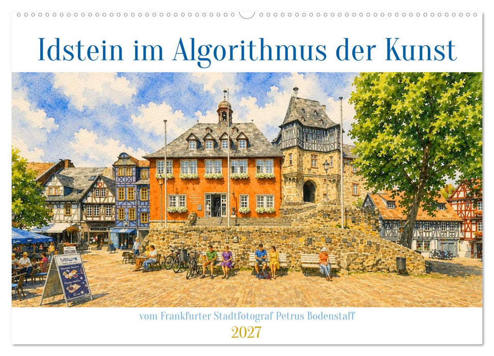 Idstein im Algorithmus der Kunst (CALVENDO Wandkalender 2027)