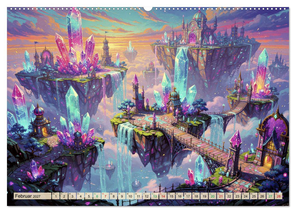Spielewelten (CALVENDO Premium Wandkalender 2027)