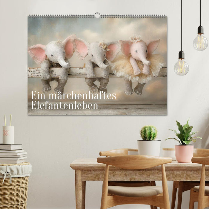 Ein märchenhaftes Elefantenleben (CALVENDO Wandkalender 2027)