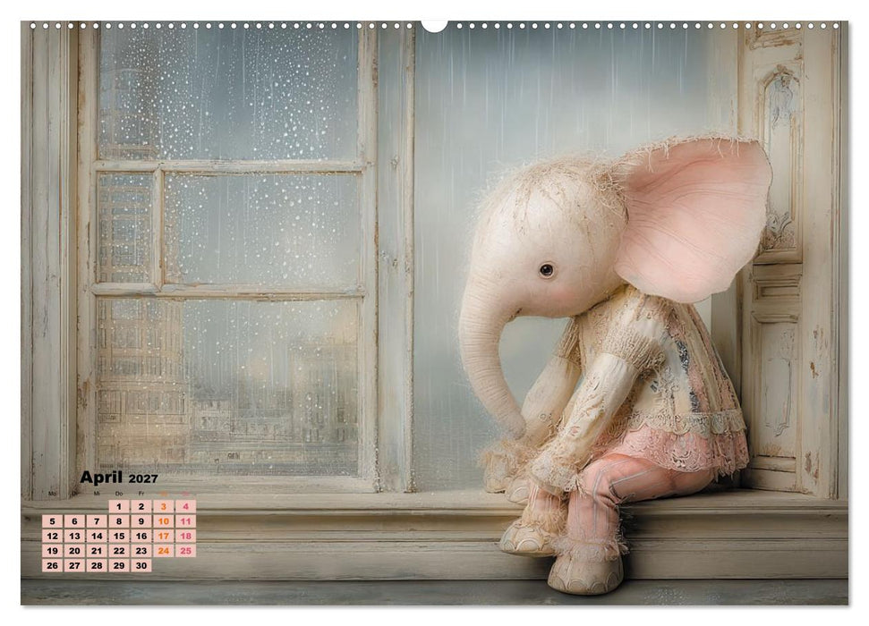 Ein märchenhaftes Elefantenleben (CALVENDO Wandkalender 2027)