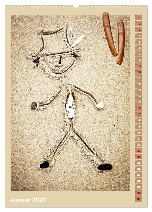 Strandgesellen (CALVENDO Wandkalender 2027)