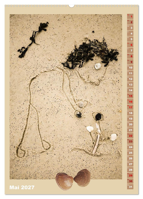 Strandgesellen (CALVENDO Wandkalender 2027)