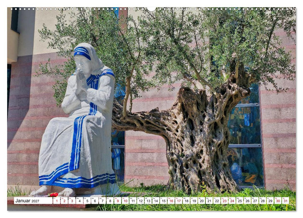 Katholische und orthodoxe Kirchen in Tirana und Shkodra, Albanien (CALVENDO Wandkalender 2027)