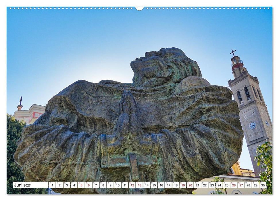 Katholische und orthodoxe Kirchen in Tirana und Shkodra, Albanien (CALVENDO Wandkalender 2027)