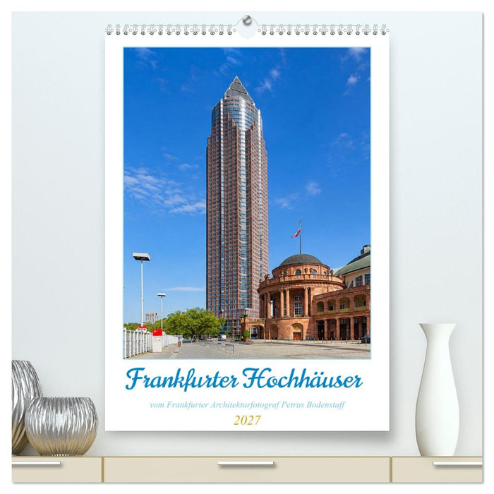 Frankfurter Hochhäuser (CALVENDO Premium Wandkalender 2027)