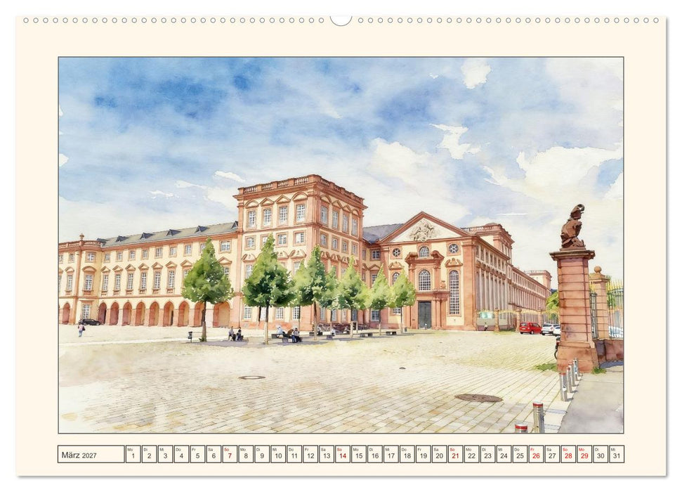 Vielfalt in Mannheim (CALVENDO Premium Wandkalender 2027)
