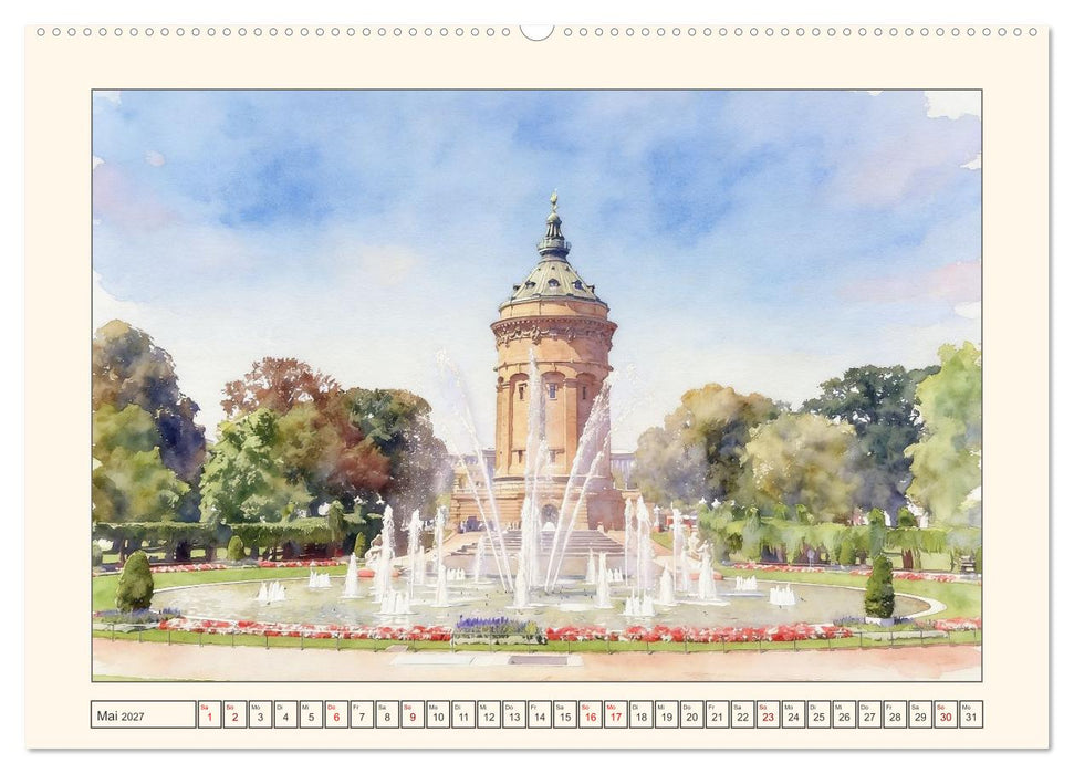 Vielfalt in Mannheim (CALVENDO Premium Wandkalender 2027)