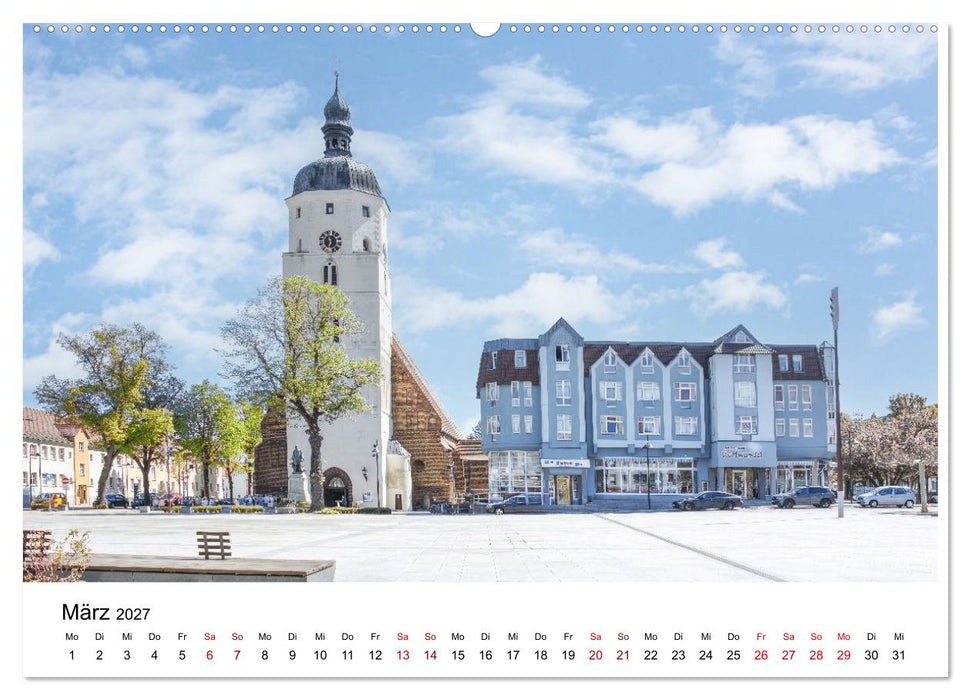 Lübben - Stadt im Herzen des Spreewaldes (CALVENDO Premium Wandkalender 2027)