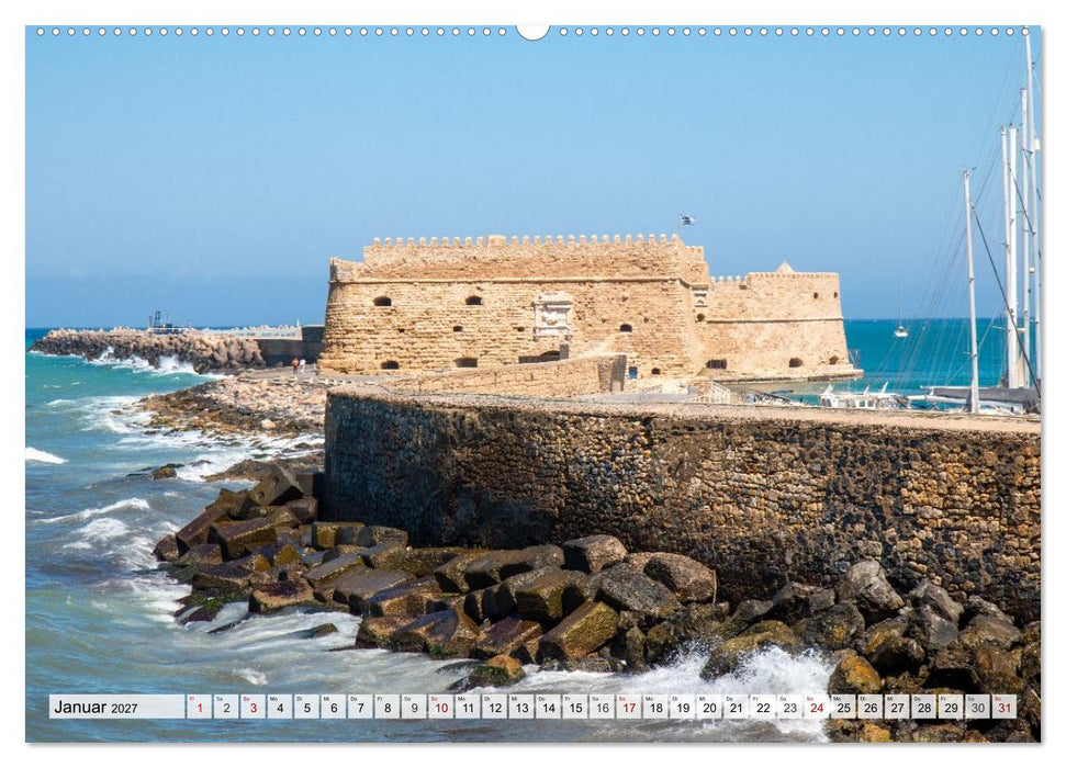 Kreta erleben – Kultur, Natur und Geschichte (CALVENDO Wandkalender 2027)
