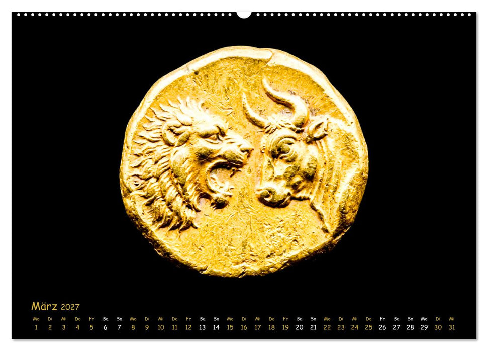 AURUM Das unvergängliche Element (CALVENDO Wandkalender 2027)
