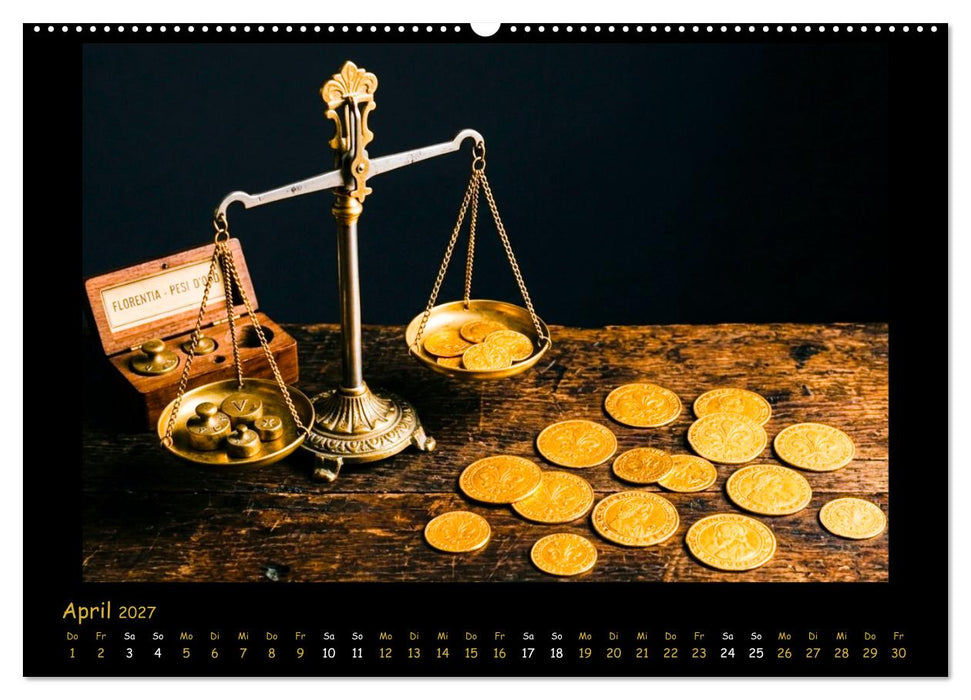 AURUM Das unvergängliche Element (CALVENDO Wandkalender 2027)