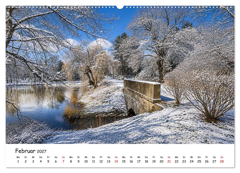 Bad Homburg Schlossblick (CALVENDO Premium Wandkalender 2027)