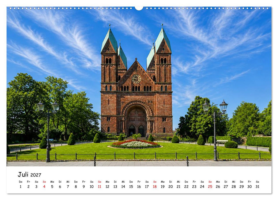 Bad Homburg Schlossblick (CALVENDO Premium Wandkalender 2027)