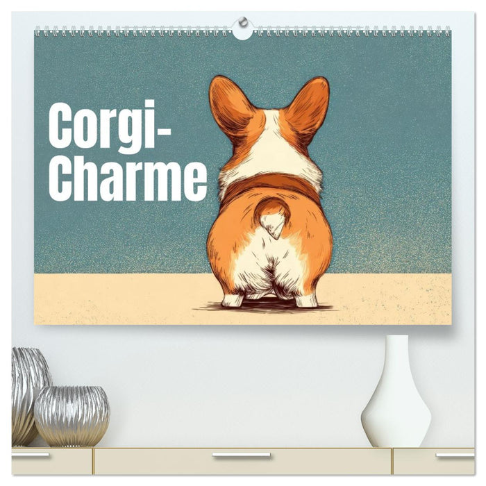 Corgi-Charme (CALVENDO Premium Wandkalender 2027)