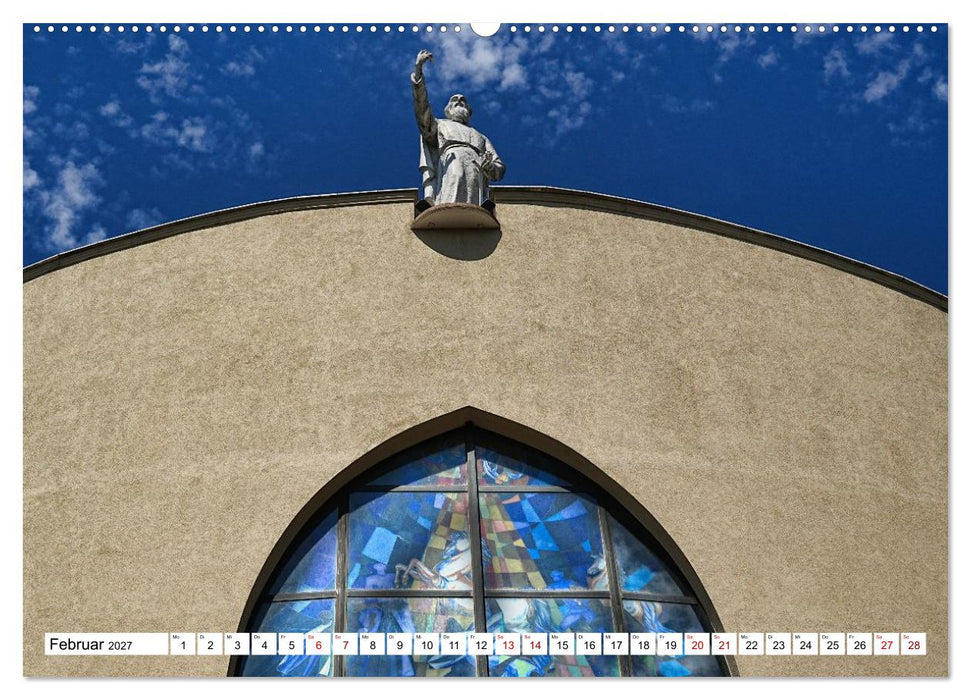 Katholische und orthodoxe Kirchen in Tirana und Shkodra, Albanien (CALVENDO Premium Wandkalender 2027)