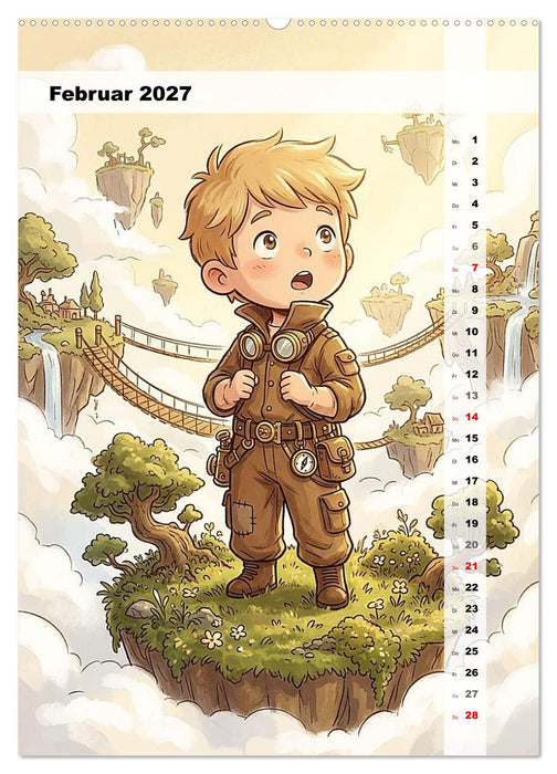 Phantastische Welten mit Kinderaugen (CALVENDO Wandkalender 2027)