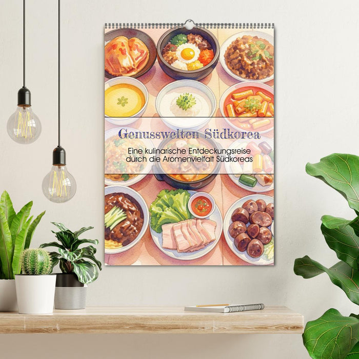Genusswelten Südkorea (CALVENDO Wandkalender 2027)