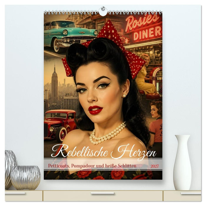 Rebellische Herzen (CALVENDO Premium Wandkalender 2027)
