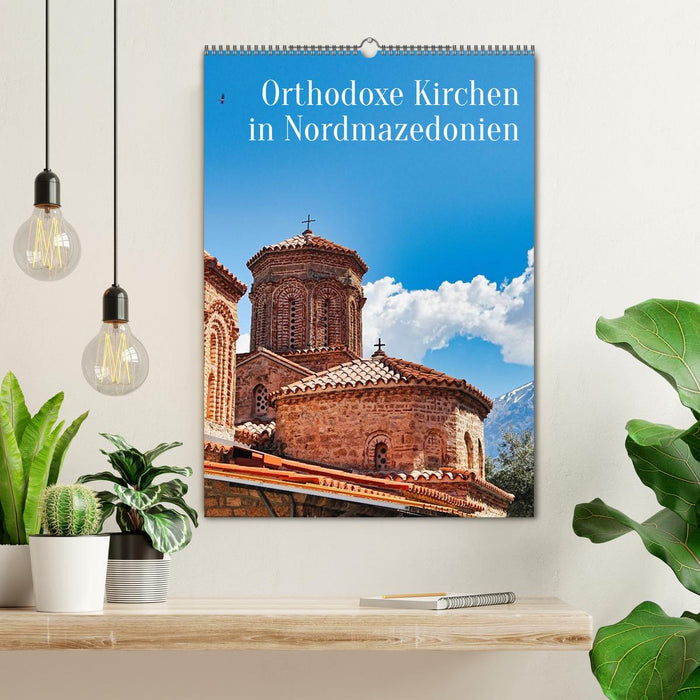 Orthodoxe Kirchen in Nordmazedonien (CALVENDO Wandkalender 2027)