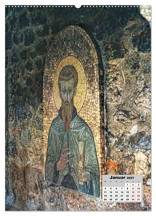 Orthodoxe Kirchen in Nordmazedonien (CALVENDO Wandkalender 2027)