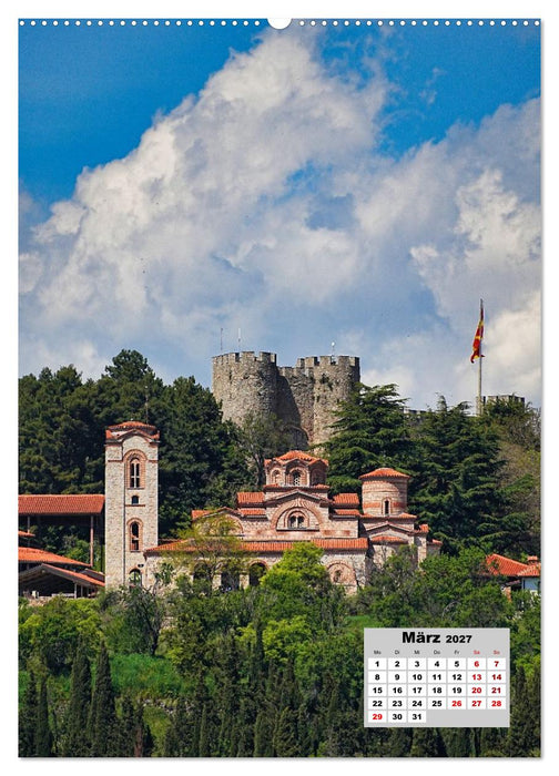 Orthodoxe Kirchen in Nordmazedonien (CALVENDO Wandkalender 2027)