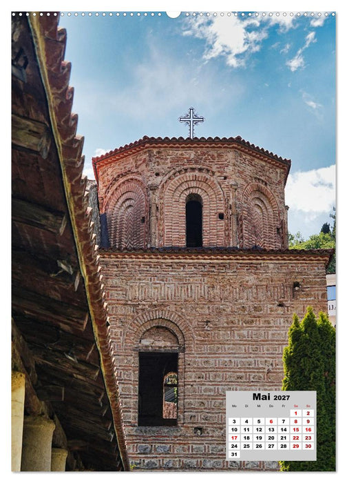 Orthodoxe Kirchen in Nordmazedonien (CALVENDO Wandkalender 2027)