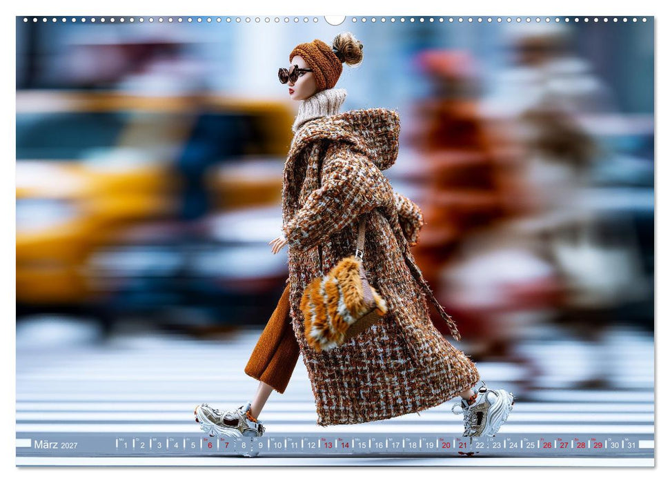 Street Style Dolls. Modepuppen im Großstadtlook (CALVENDO Premium Wandkalender 2027)