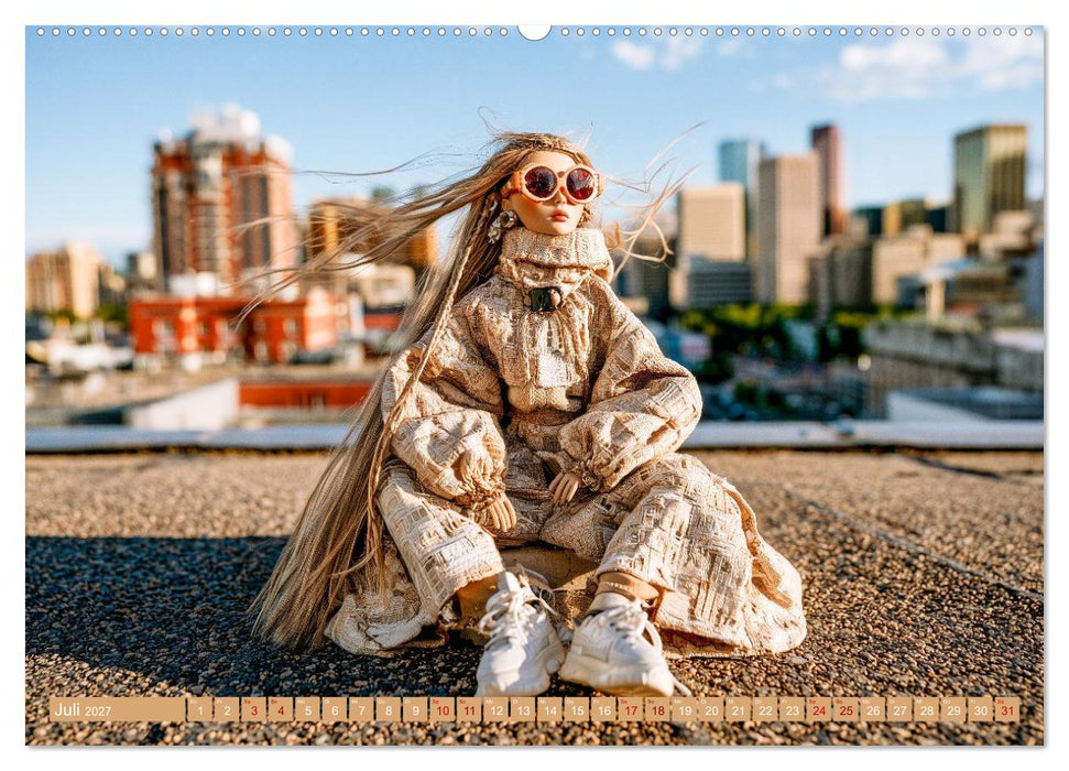 Street Style Dolls. Modepuppen im Großstadtlook (CALVENDO Premium Wandkalender 2027)