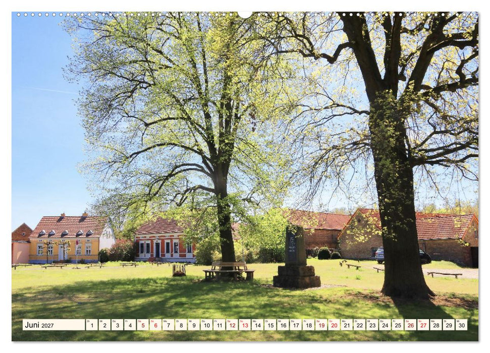 Brandenburg - Drei Dörfer im Naturpark Nuthe-Nieplitz - Fresdorf, Stücken, Körzin (CALVENDO Premium Wandkalender 2027)