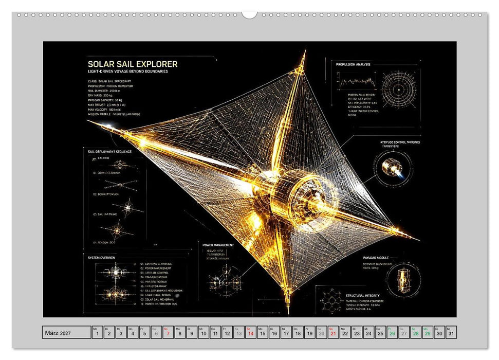 Blaupausen der Zukunft (CALVENDO Wandkalender 2027)