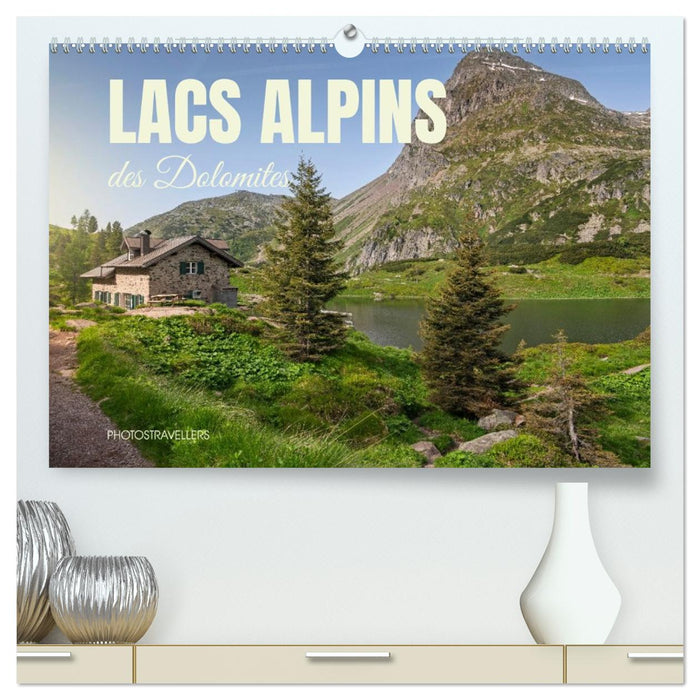 Lacs alpins des Dolomites (CALVENDO Calendrier supérieur 2027)