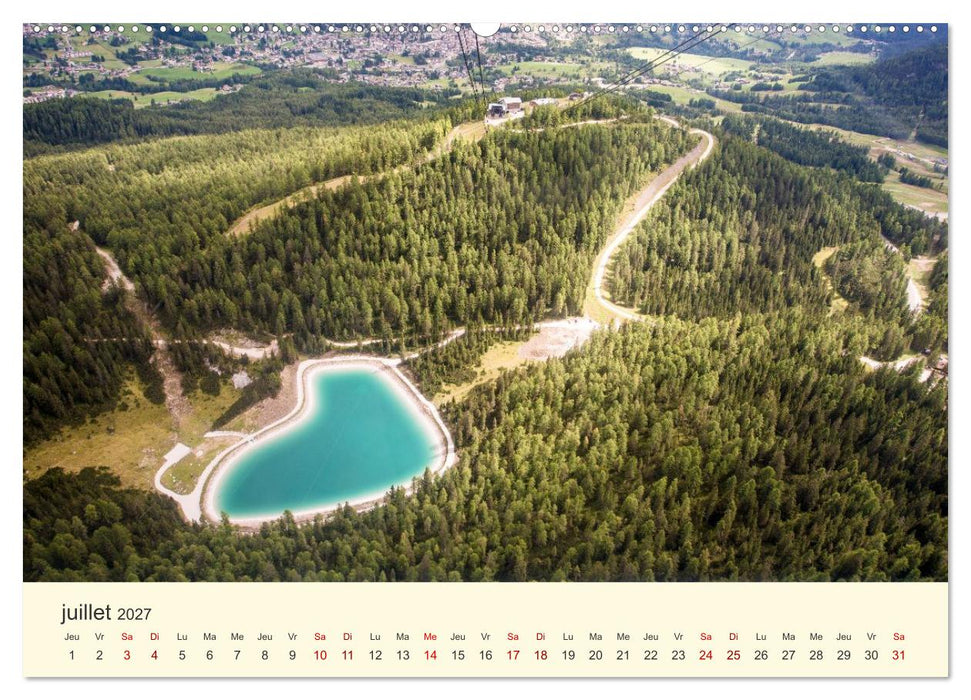 Lacs alpins des Dolomites (CALVENDO Calendrier supérieur 2027)