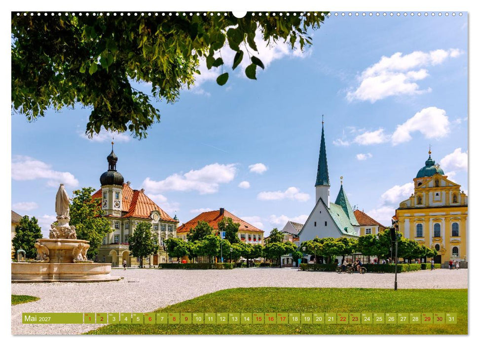 Inn-Salzach-Panoramen. Stimmungsvolle Impressionen aus Südostbayern (CALVENDO Wandkalender 2027)