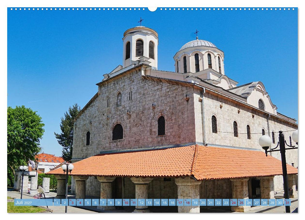 Moscheen und Kirchen im Kosovo (CALVENDO Premium Wandkalender 2027)