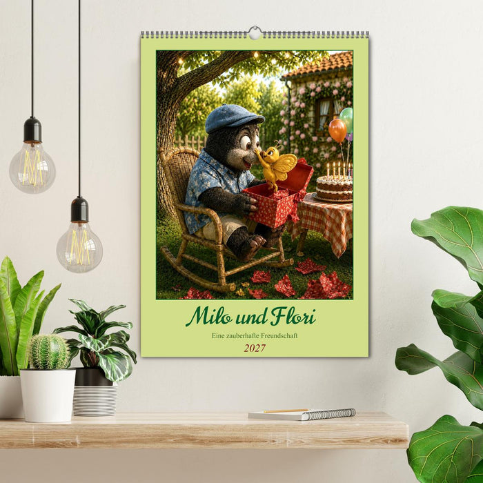 Milo und Flori (CALVENDO Wandkalender 2027)