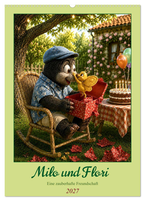 Milo und Flori (CALVENDO Wandkalender 2027)