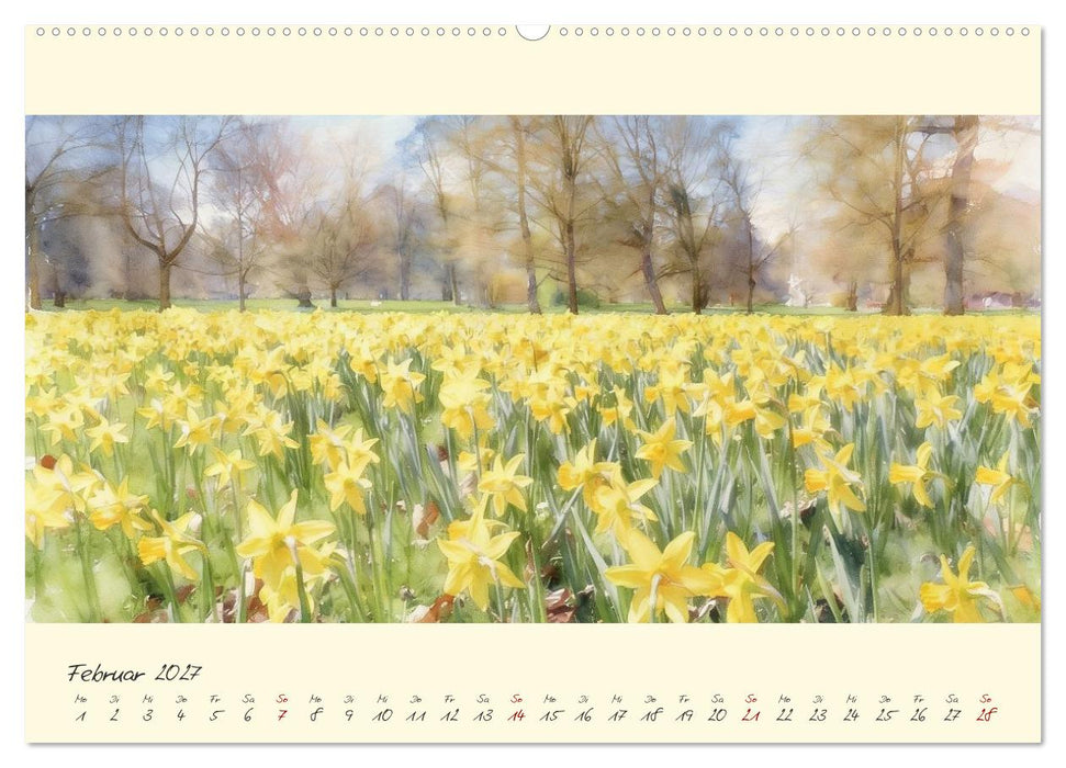 Blüten bis zum Horizont (CALVENDO Premium Wandkalender 2027)