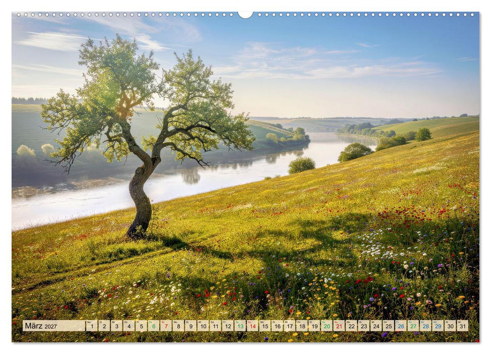 Friedliche Landschaften (CALVENDO Premium Wandkalender 2027)