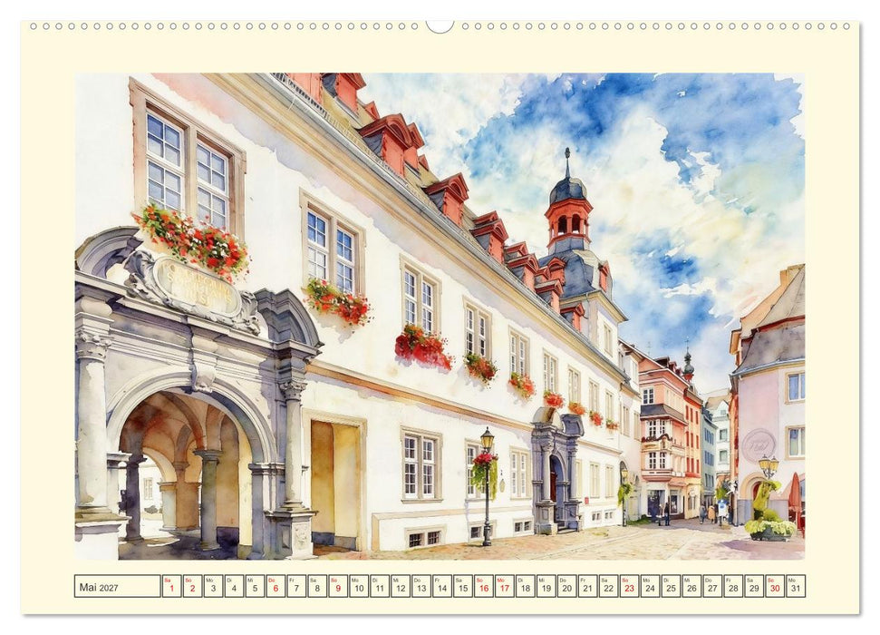 Historisches Koblenz (CALVENDO Premium Wandkalender 2027)