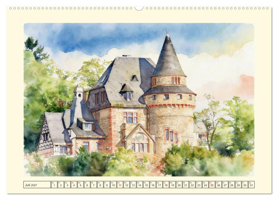 Historisches Koblenz (CALVENDO Premium Wandkalender 2027)