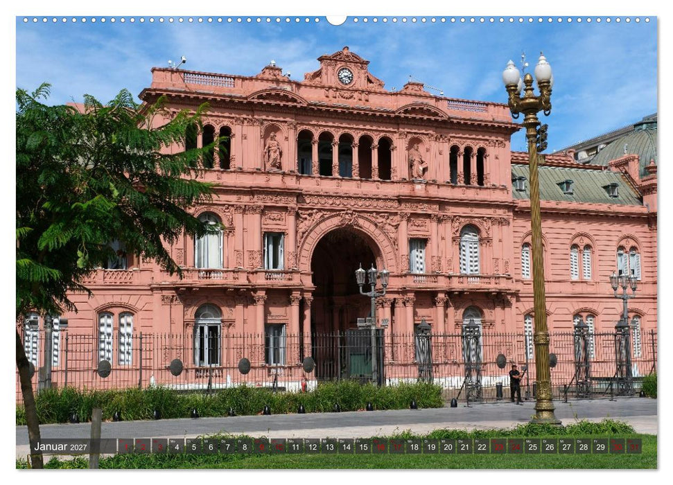 Buenos Aires mit Iguazu (CALVENDO Premium Wandkalender 2027)