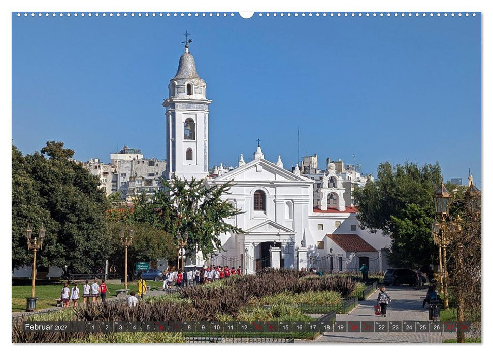 Buenos Aires mit Iguazu (CALVENDO Premium Wandkalender 2027)