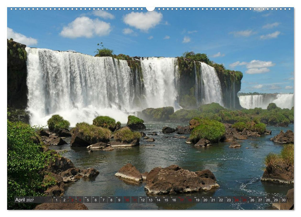 Buenos Aires mit Iguazu (CALVENDO Premium Wandkalender 2027)