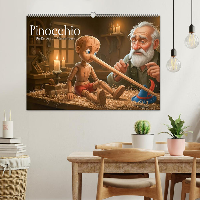 Pinocchio – Die Reise zum Menschsein (CALVENDO Wandkalender 2027)