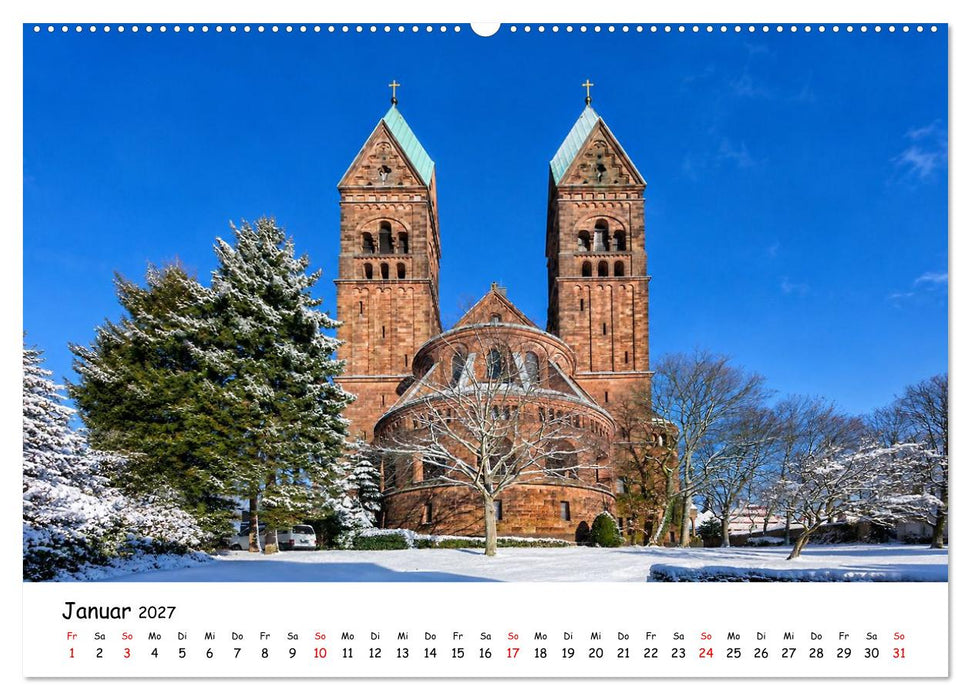 Bad Homburg - Idylle im Taunus (CALVENDO Premium Wandkalender 2027)