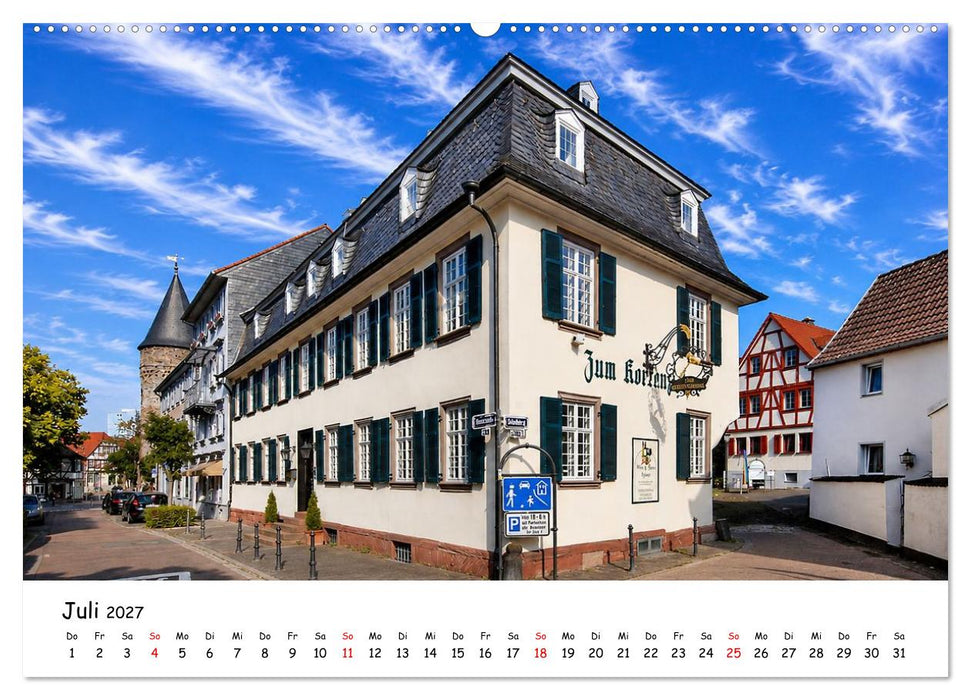 Bad Homburg - Idylle im Taunus (CALVENDO Premium Wandkalender 2027)