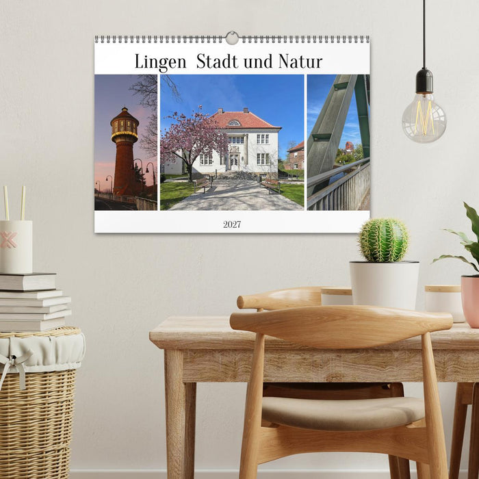 Lingen Stadt und Natur (CALVENDO Wandkalender 2027)