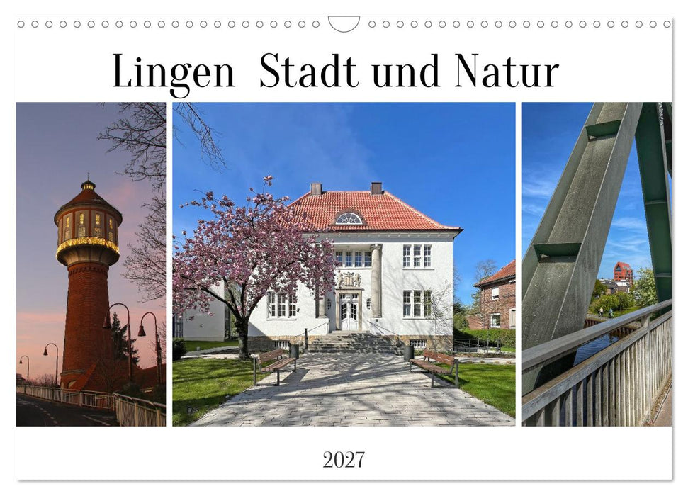 Lingen Stadt und Natur (CALVENDO Wandkalender 2027)