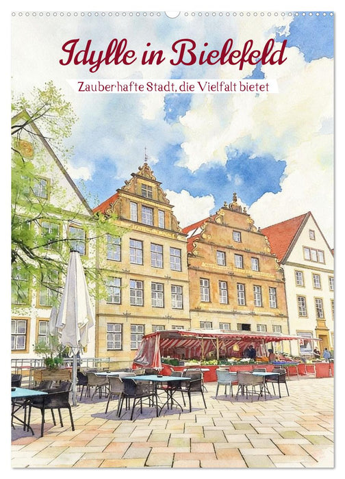 Idylle in Bielefeld (CALVENDO Wandkalender 2027)